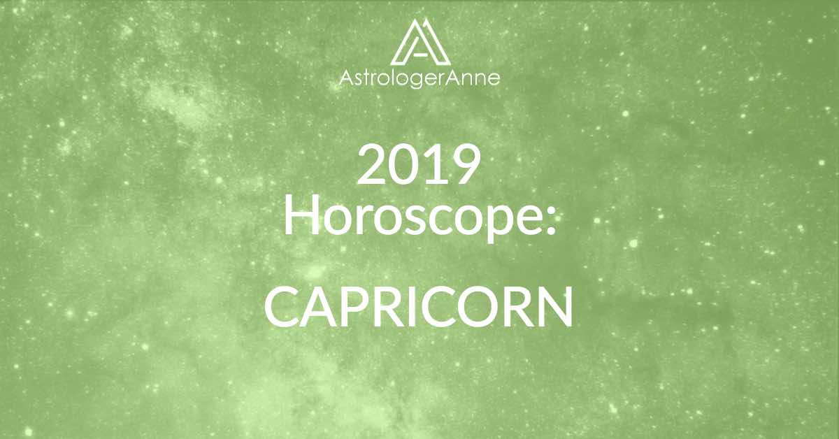 2019 horoscope for Capricorn